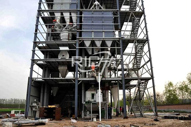 South Africa 10 t/h Forage Grass Pellet Production Line