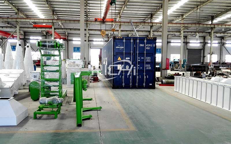Wood pellet mill delivery site 02