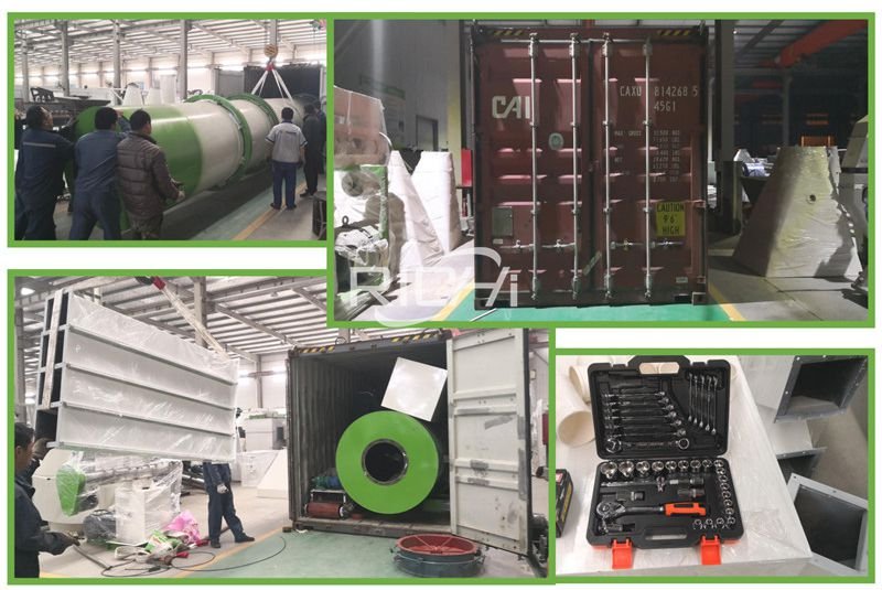 Delivery 2T/H wood pellet line to Indonesia