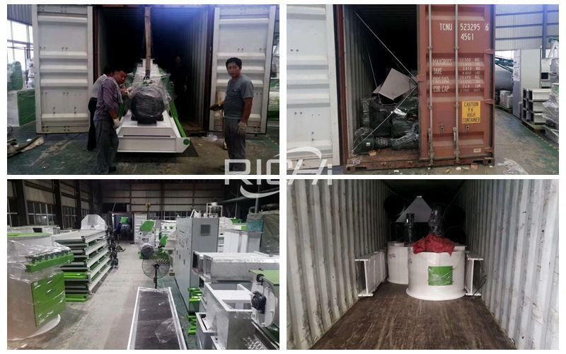8-10 t/h American Wood Pellet Production Line Equipment Shipped