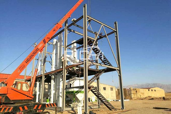 USA 10-12T/H Forage Grass Pellet Production Line