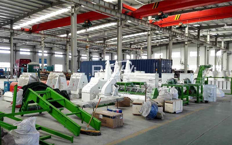 Wood pellet mill delivery site 01