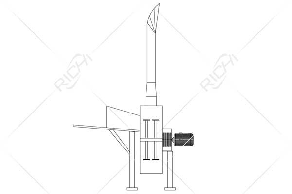 Straw/hay/grass Chaff Cutter Machine