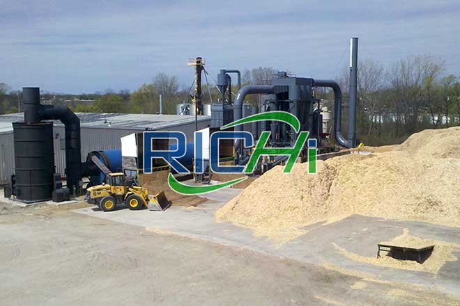Germany 2-2.5 Tons/hour CE ISO Approved Good Quality Wood Sawdust Pellet Processing Line