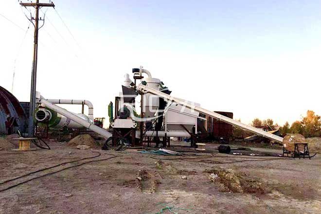 Thailand 3-5 t/h Organic Fertilizer Pellet Production Line