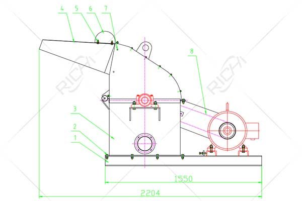 Disc Wood Chipper