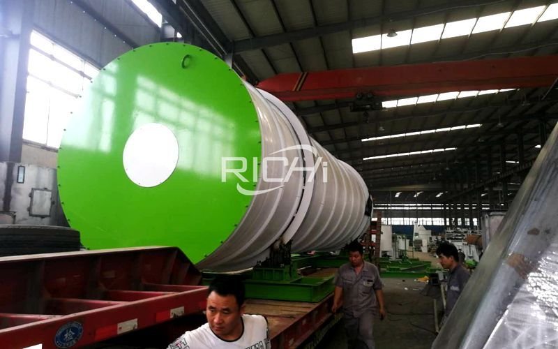 Drying drum delivery