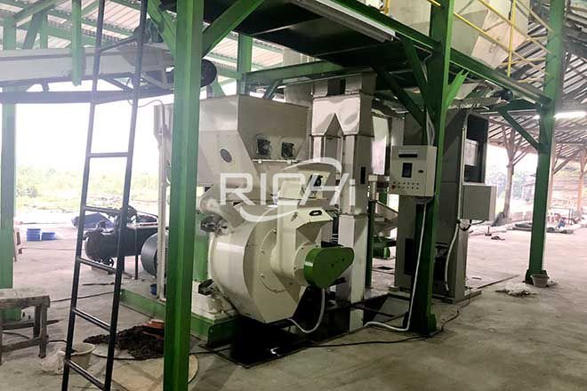 Indonesia 1-1.5 t/h Wood Pellet Production Line