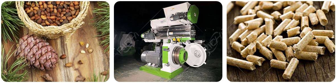 How to make pine wood pellets with pellet machine