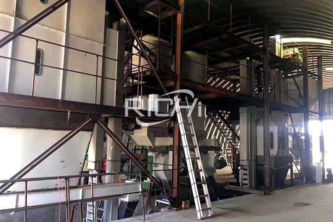 Canada 2-3 t/h Full Automatic Biomass Wood Pellet Line