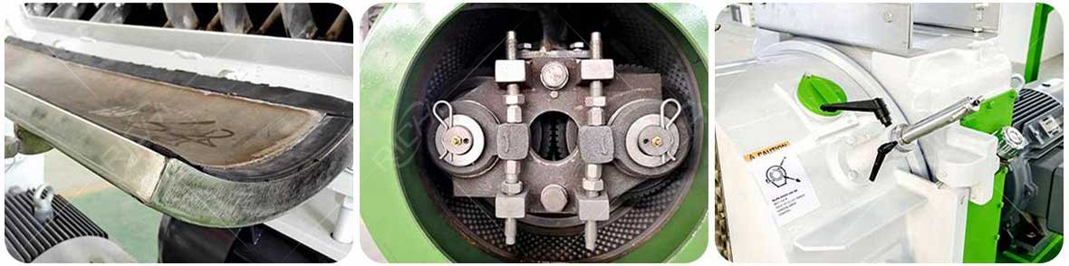 Coffee Husk Grounds Pellet Machine Feature