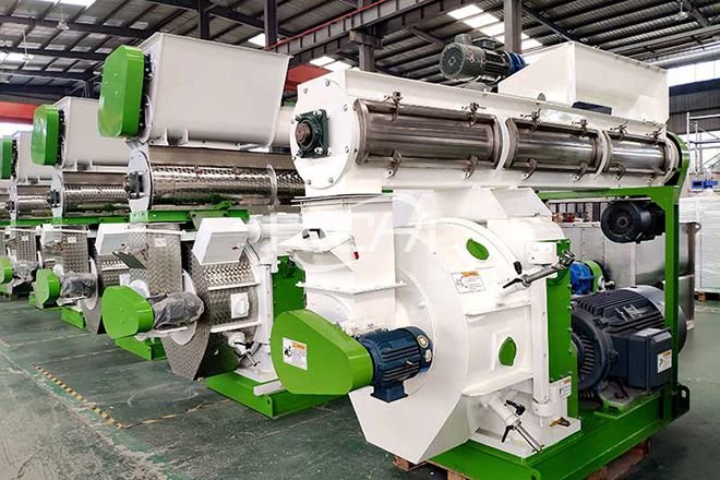 Indonesia 3-5T/H Alfalfa Straw Husk Pellet Line